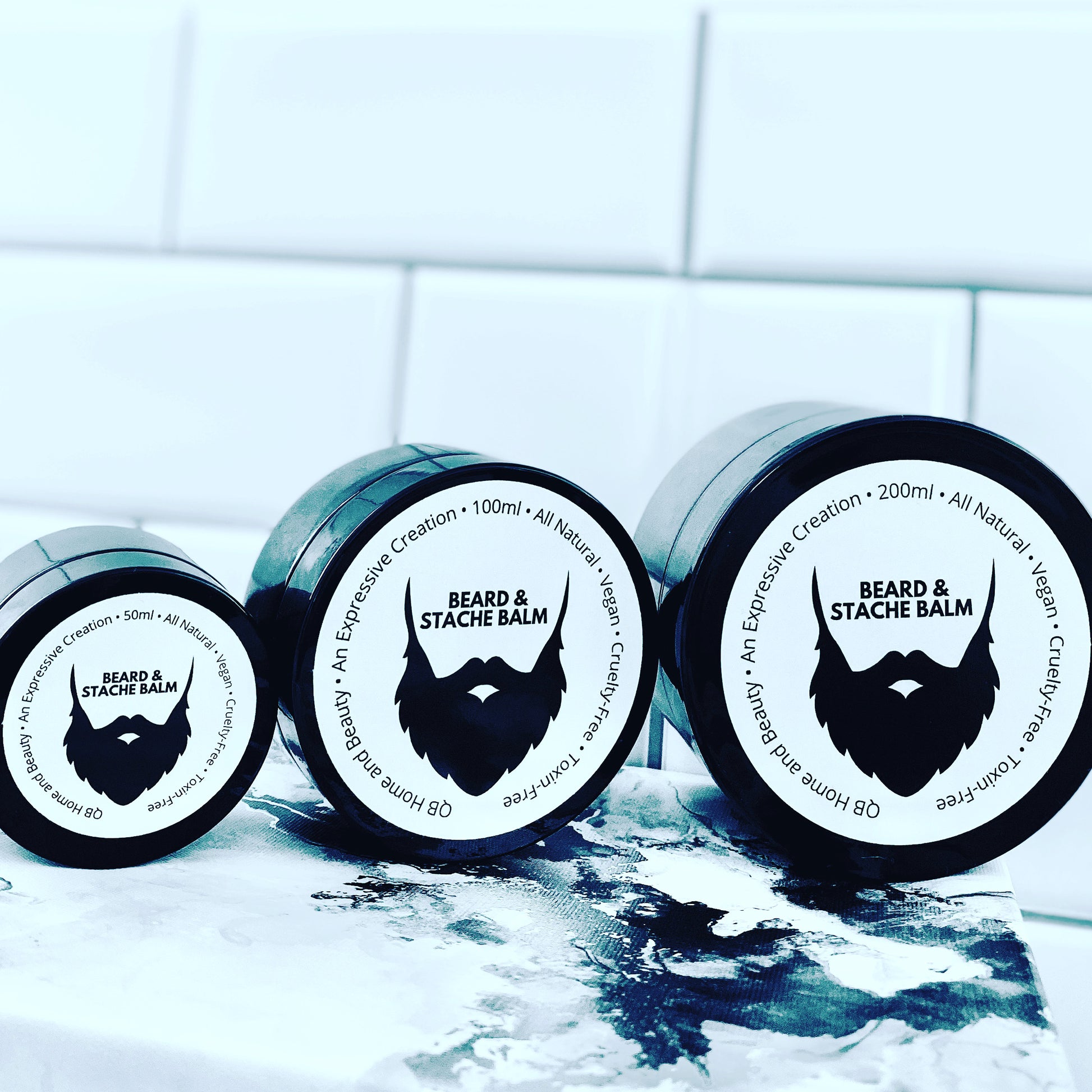 Beard & Stache Balm - QB HOME AND BEAUTY